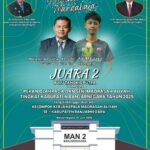 Juara 2 Cabang Bulutangkis Porseni MA Tk. Kabupaten